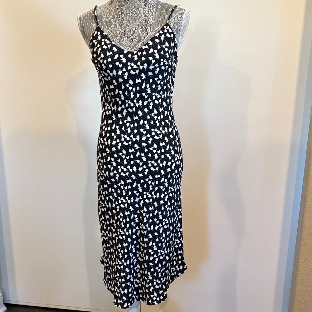 Audrey 3+1 Floral Midi Slip Dress Size Medium